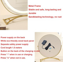 Makeup Mirror with LED Lights and Touch Control